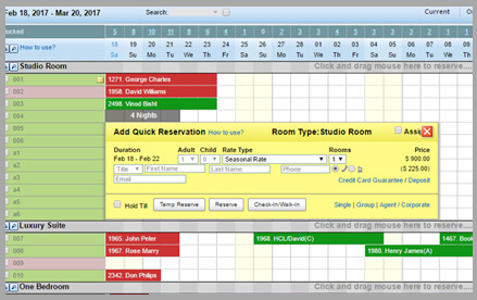 Hotelogix hotel frontdesk software